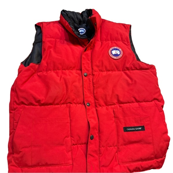 Canada Goose Jackets & Coats Mens Red Canada Goose Vest Poshmark